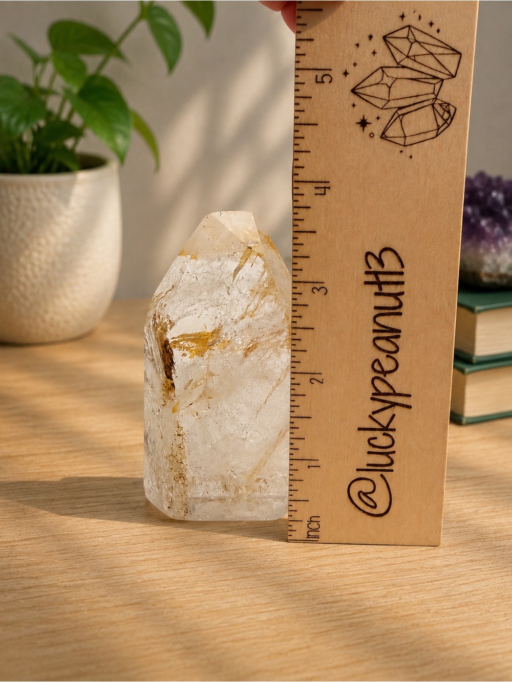 Elestial (Skeletal) Quartz Tower - Picture 2 of 2